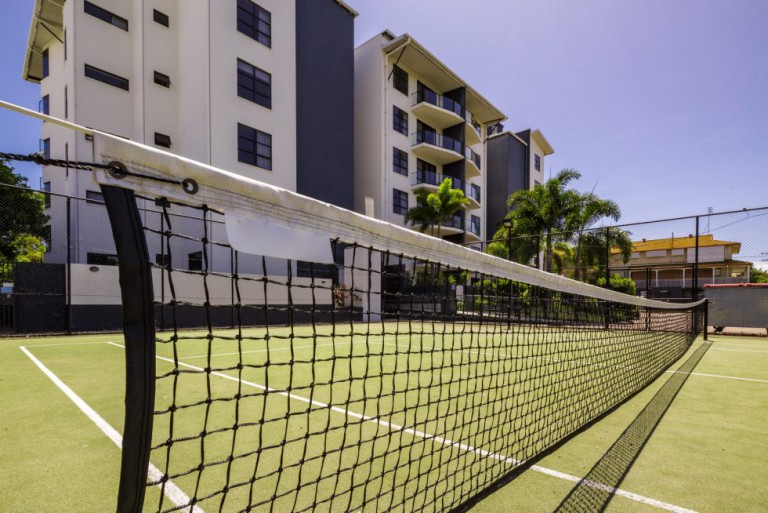 3/4 Size Tennis Court